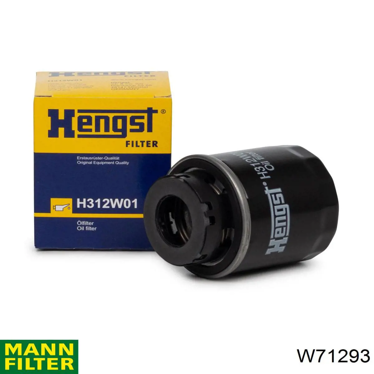 Filtro de aceite motor Mann-Filter W71293