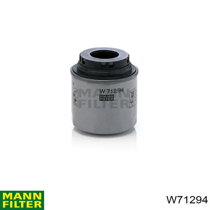 Comprar W71294 Mann-Filter Filtros de aceite