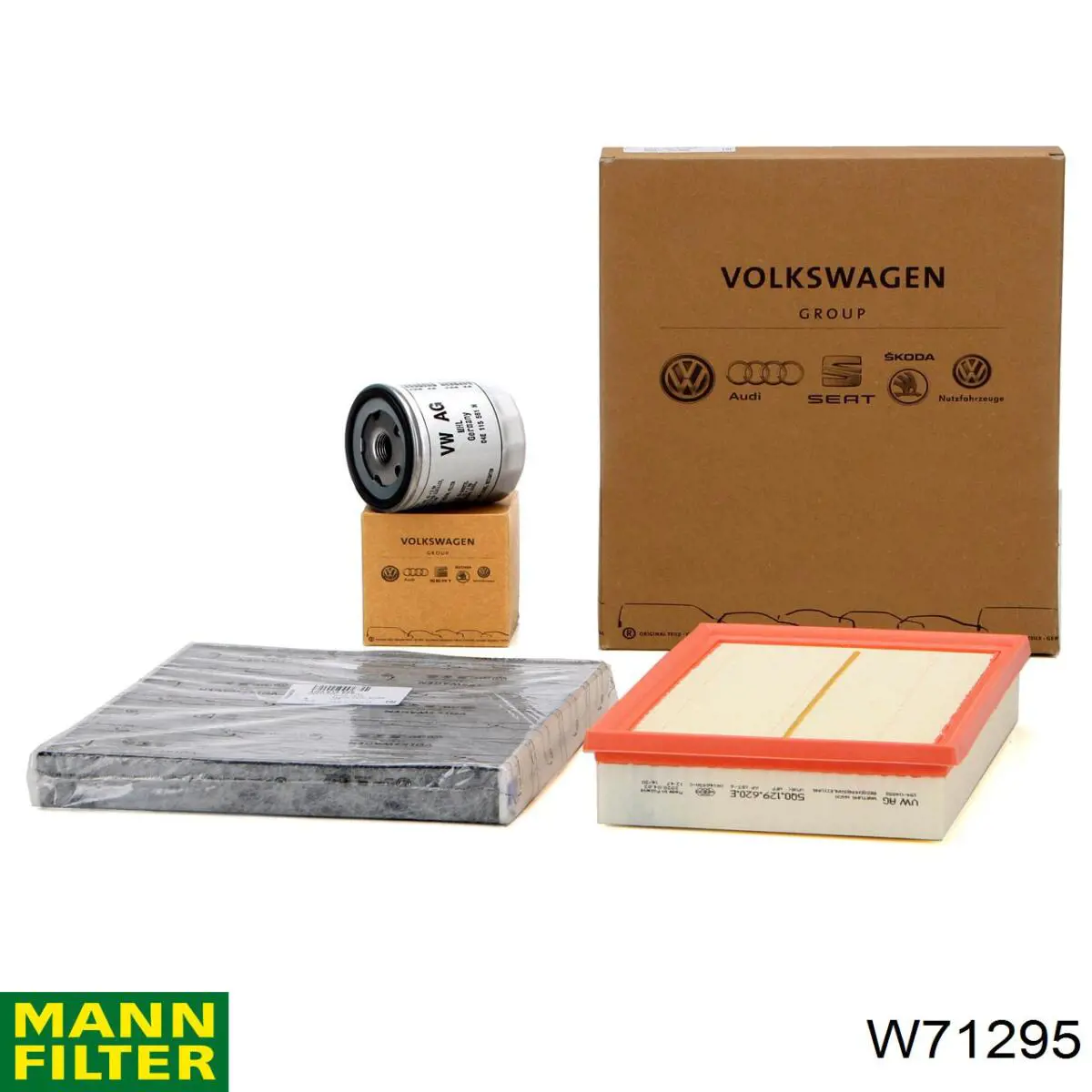 Filtro de aceite W71295 Mann-Filter