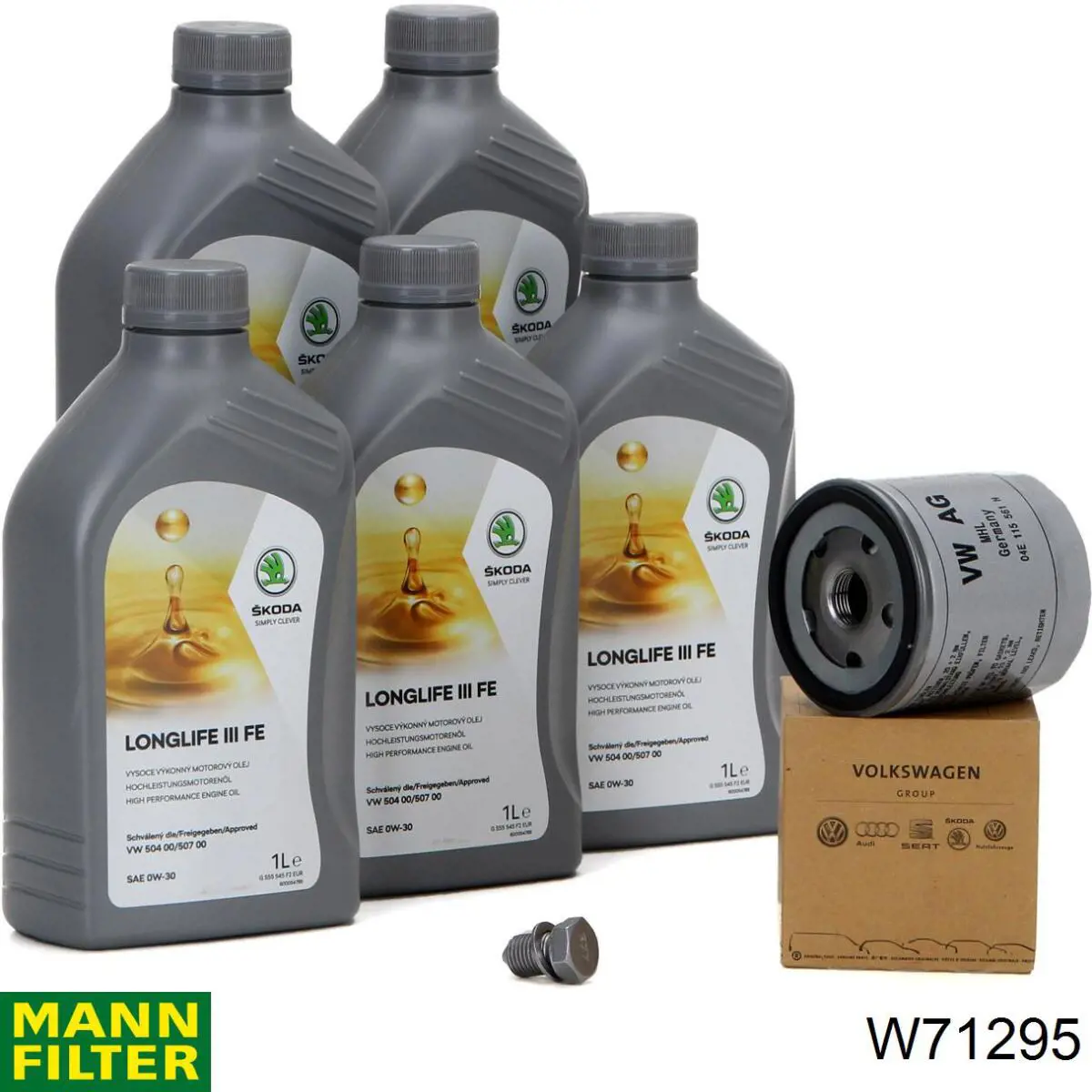 Filtro de aceite Mann-Filter W71295 precio, desde 5,11 EUR