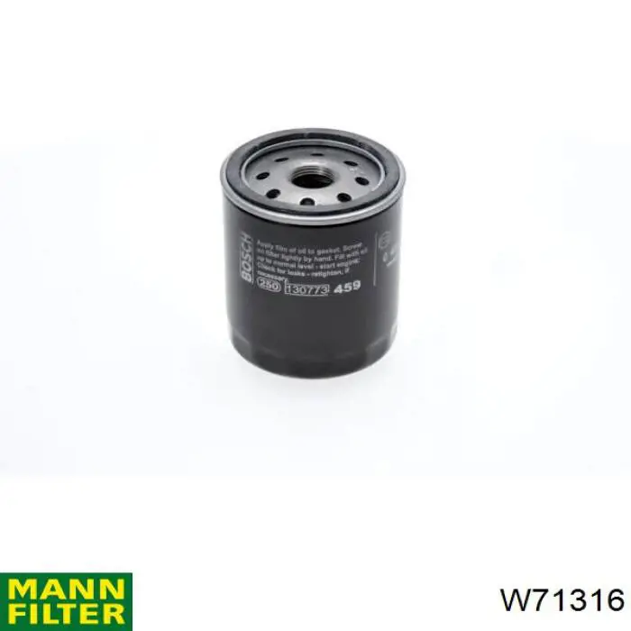 Filtro de aceite Mann-Filter W71316 precio, desde 5,22 EUR