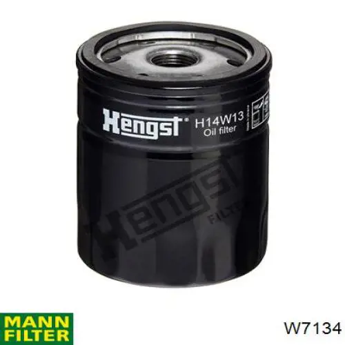 W7134 Mann-Filter filtro de aceite