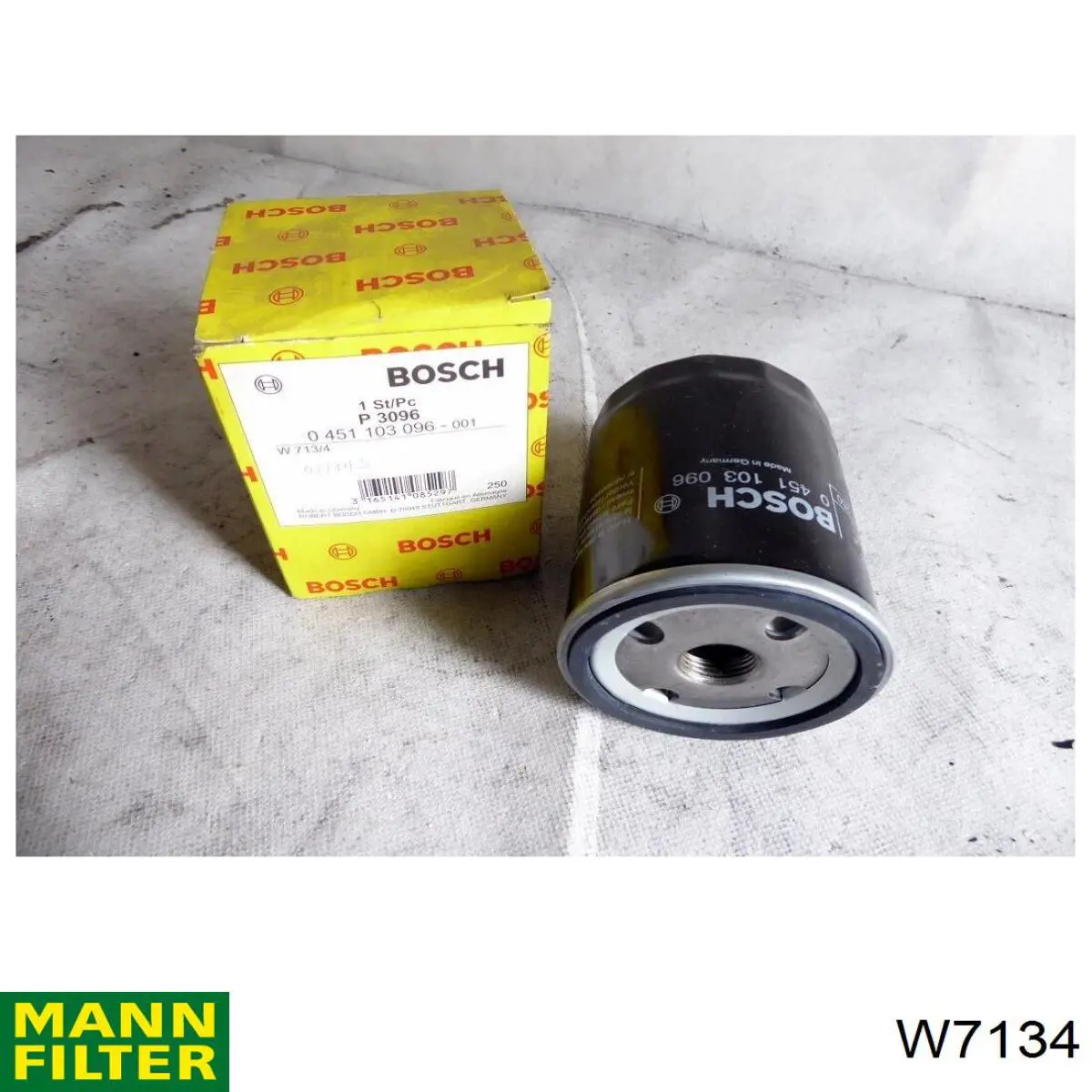 Filtro de aceite Mann-Filter W7134 precio, desde 5,99 EUR