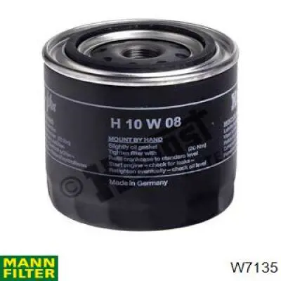 W7135 Mann-Filter filtro de aceite