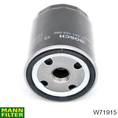 Filtro de aceite W71915 Mann-Filter