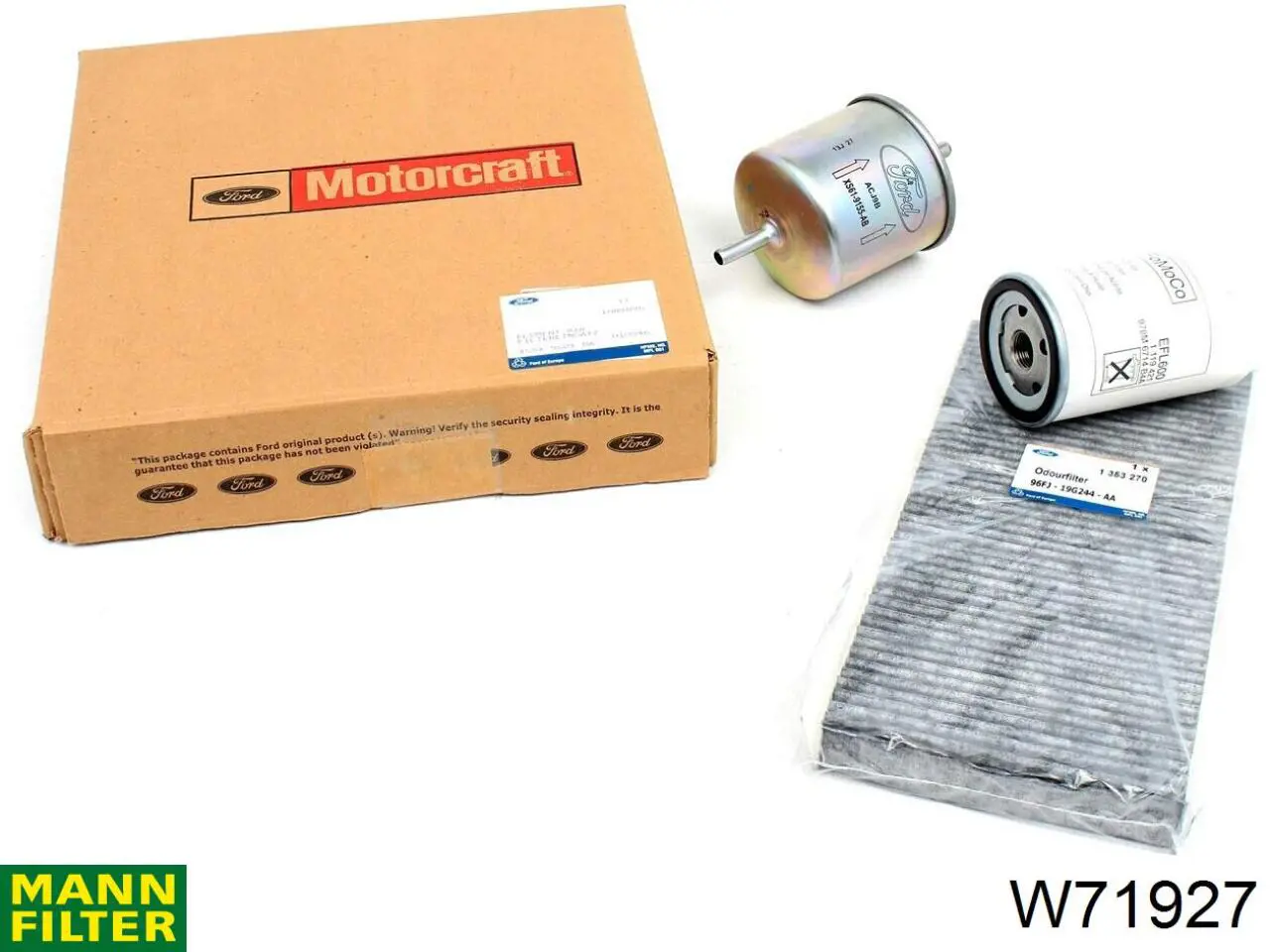 Comprar W71927 Mann-Filter Filtros de aceite