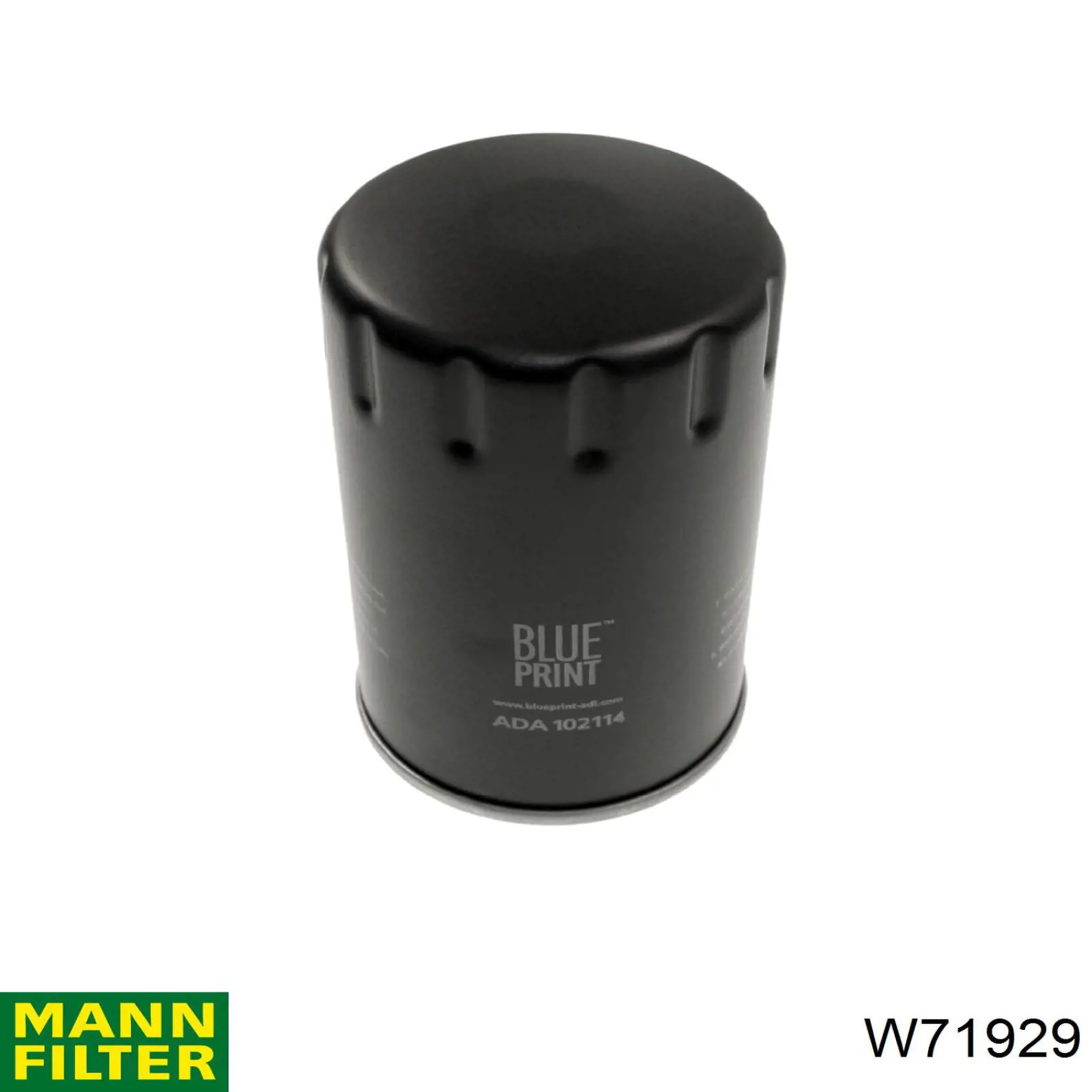 W71929 Mann-Filter filtro de aceite