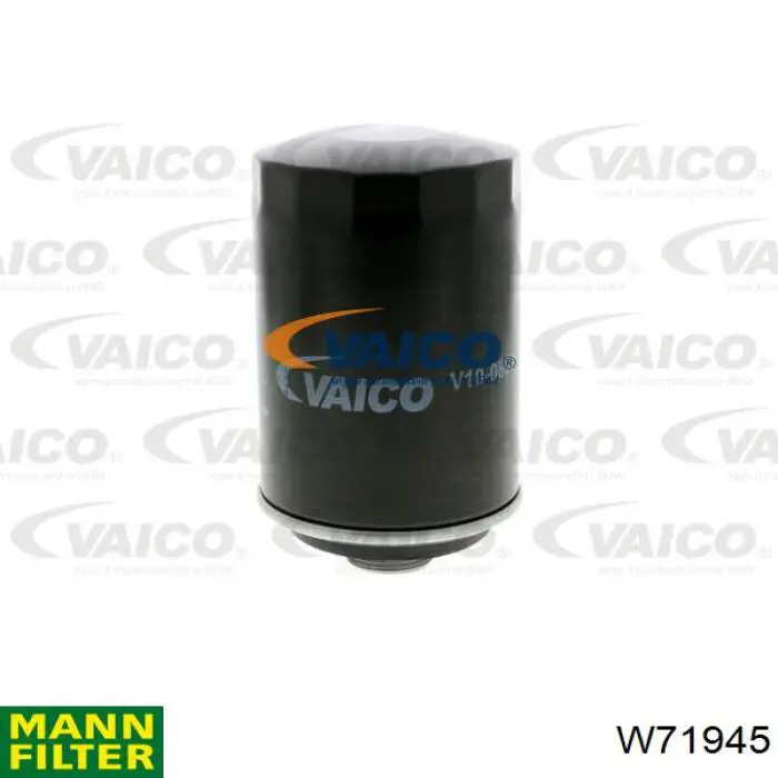 Filtro de aceite W71945 Mann-Filter