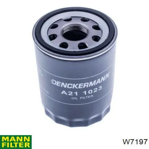 Filtro de aceite motor Mann-Filter W7197
