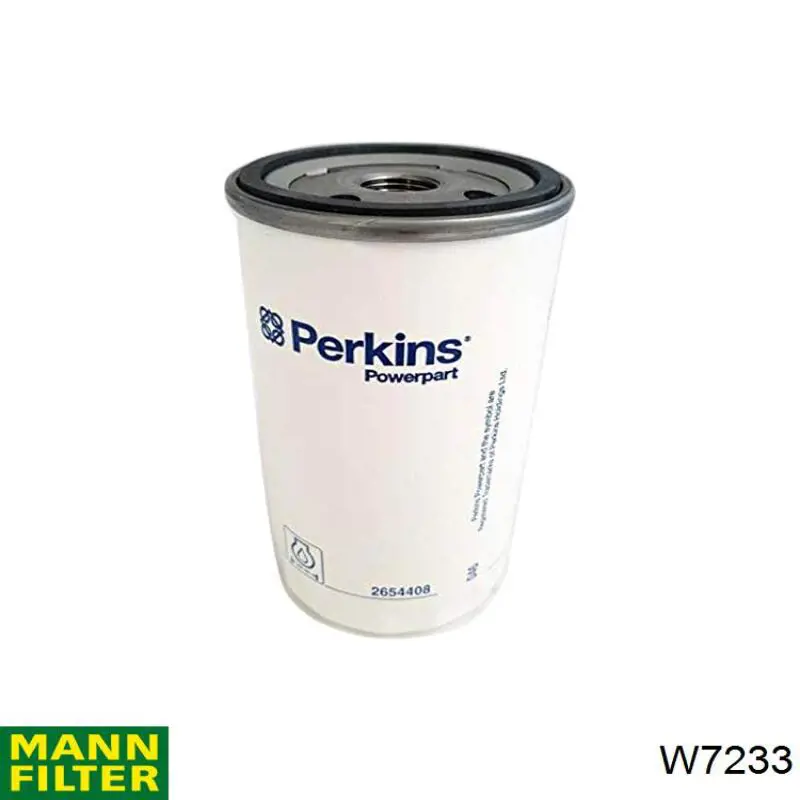 Filtro de aceite Mann-Filter W7233
