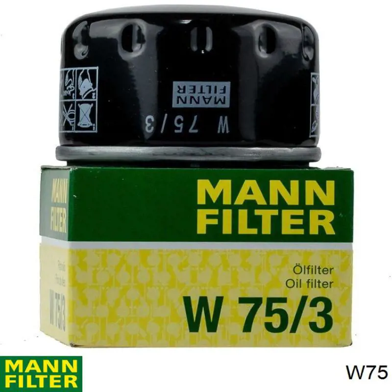 W75 Mann-Filter filtro de aceite