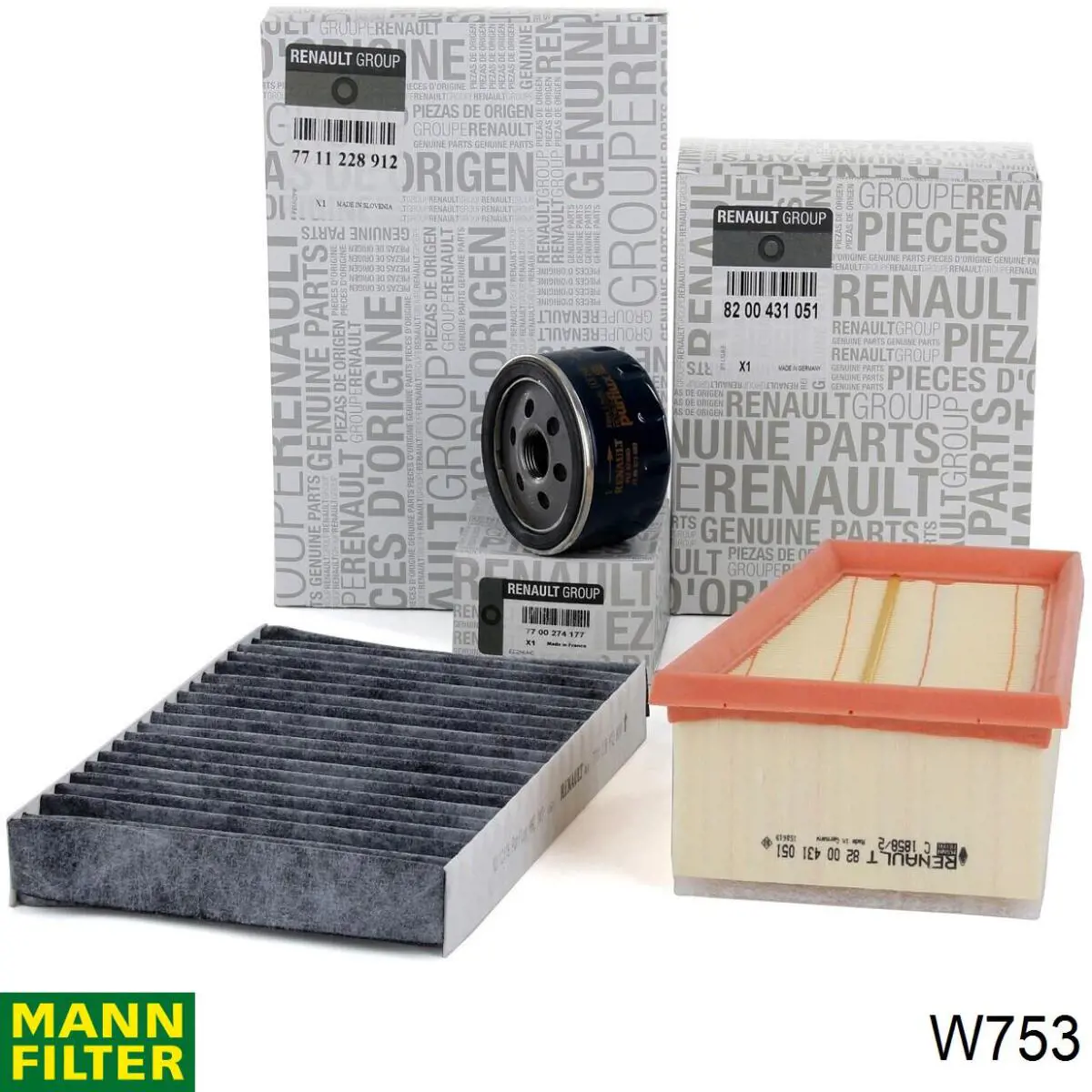 Filtro de aceite Renault Megane 1 LA0, LA1