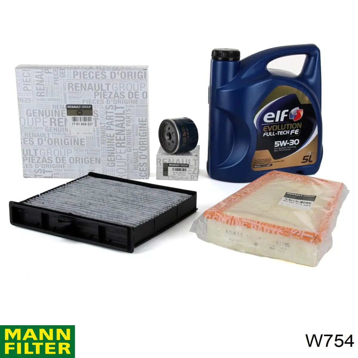 Filtro de aceite Renault Megane 1 LA0, LA1