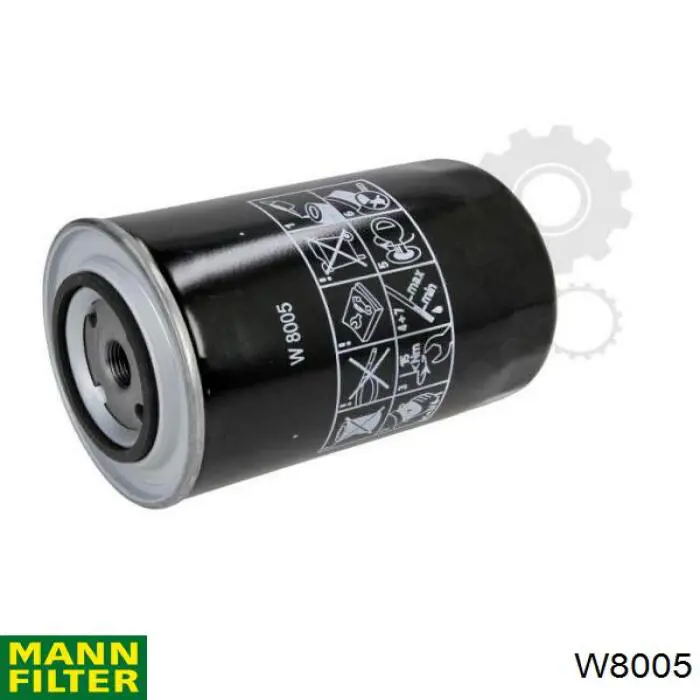 Comprar W8005 Mann-Filter Filtros de aceite