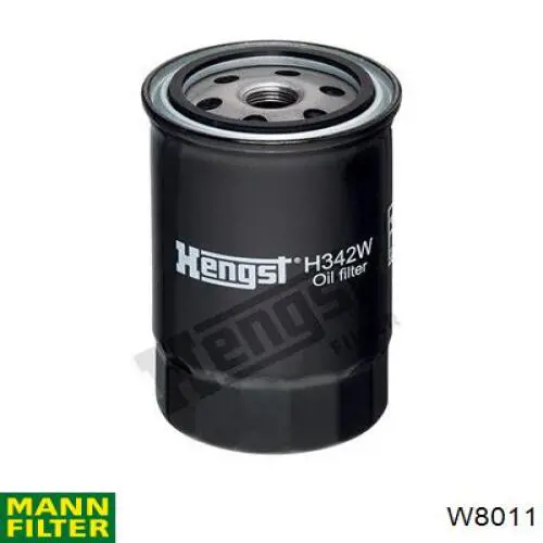 W8011 Mann-Filter filtro de aceite