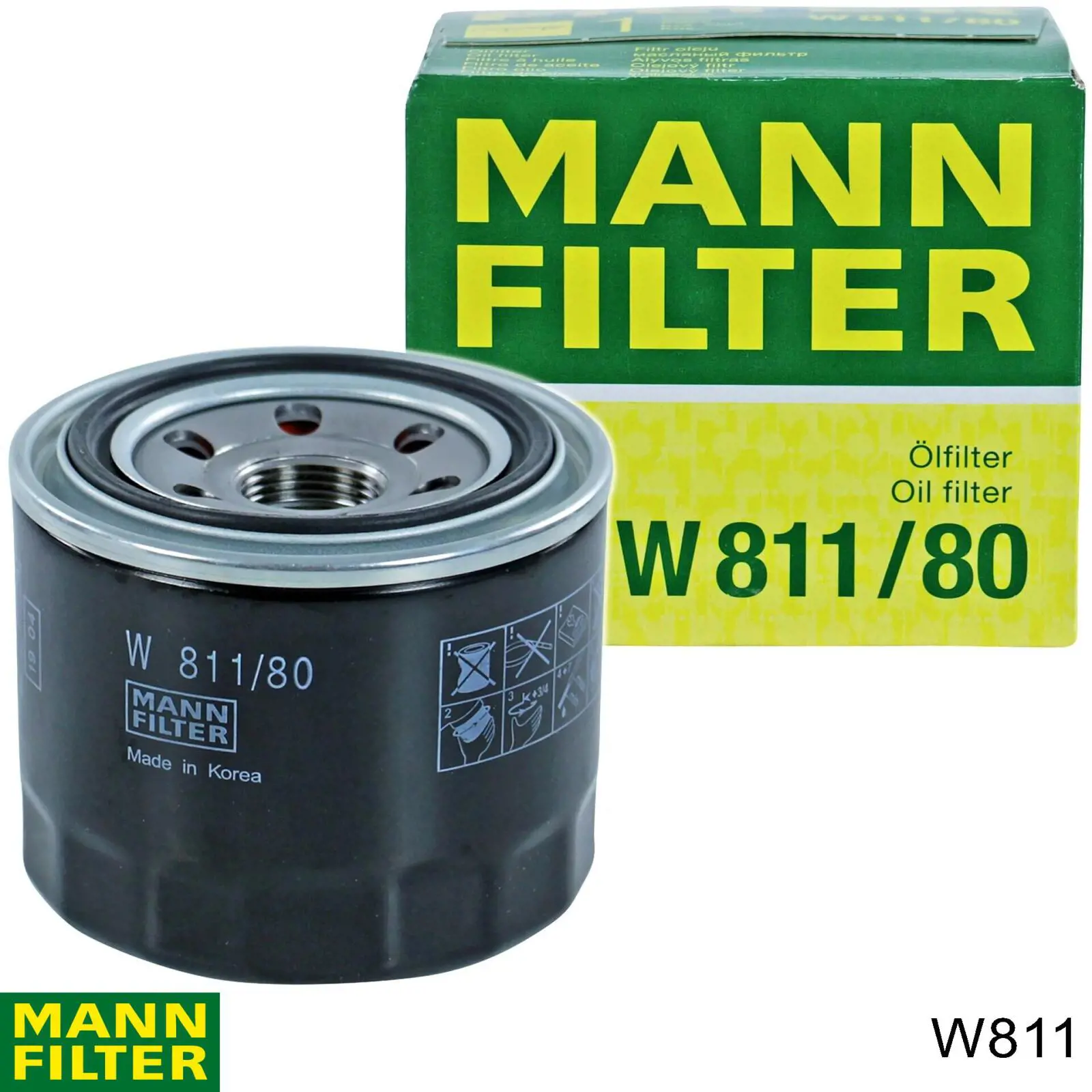 Filtro de aceite Mann-Filter W811 precio, desde 5,59 EUR
