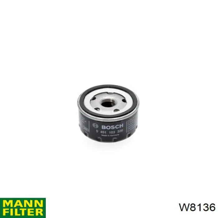 Filtro de aceite Renault Megane 1 LA0, LA1