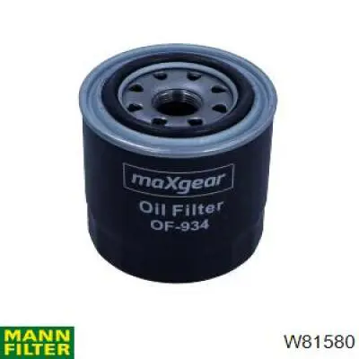 W81580 Mann-Filter filtro de aceite