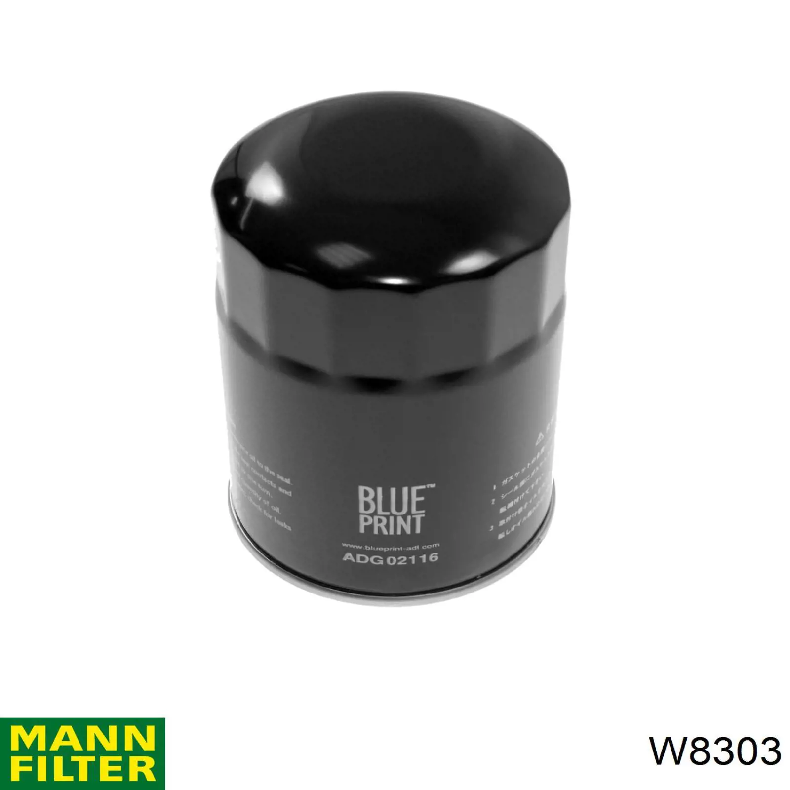 Filtro de aceite Mann-Filter W8303 precio, desde 6,84 EUR