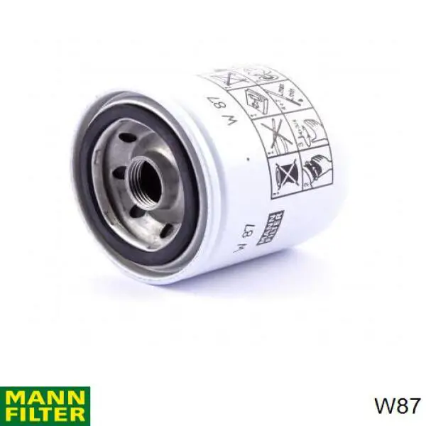 W87 Mann-Filter filtro de aceite