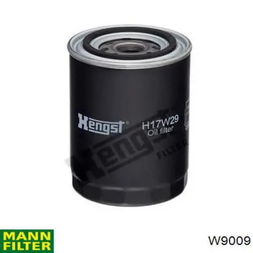Filtro de aceite W9009 Mann-Filter