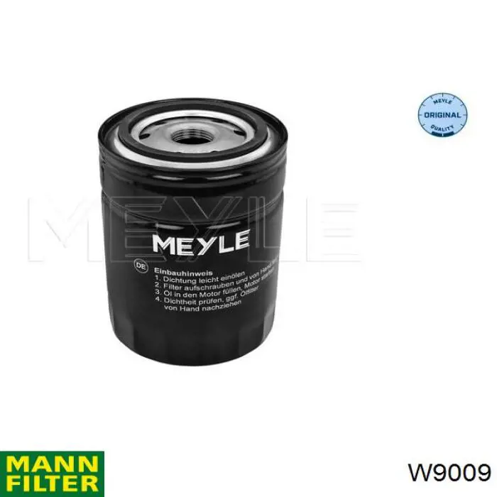 Comprar W9009 Mann-Filter Filtros de aceite