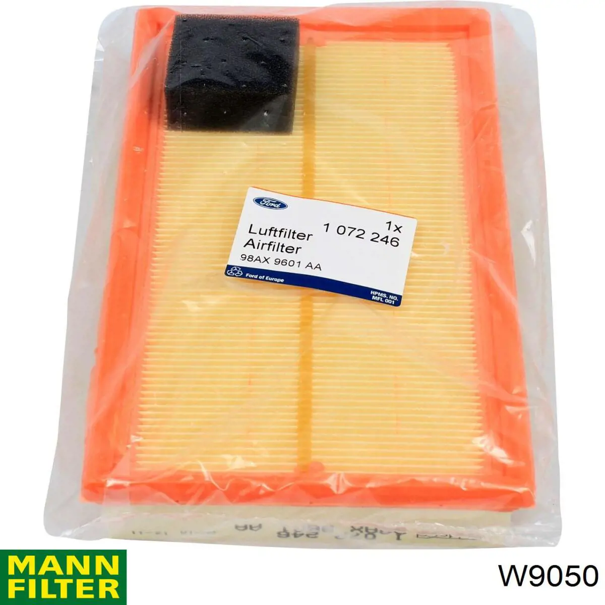 Filtro de aceite W9050 Mann-Filter