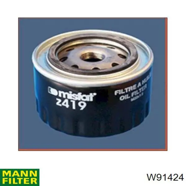 Filtro de aceite Renault Megane 1 LA0, LA1