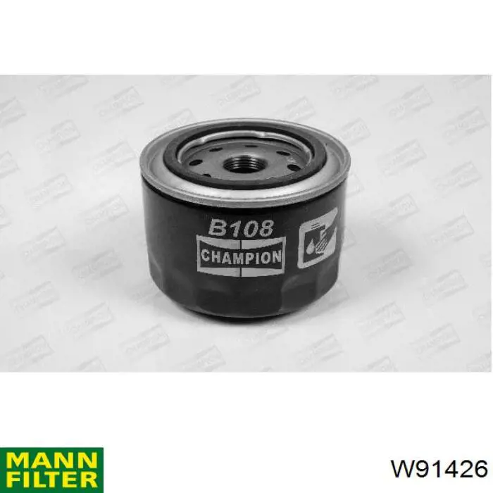 Filtro de aceite motor Mann-Filter W91426