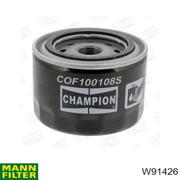 Filtro de aceite W91426 Mann-Filter