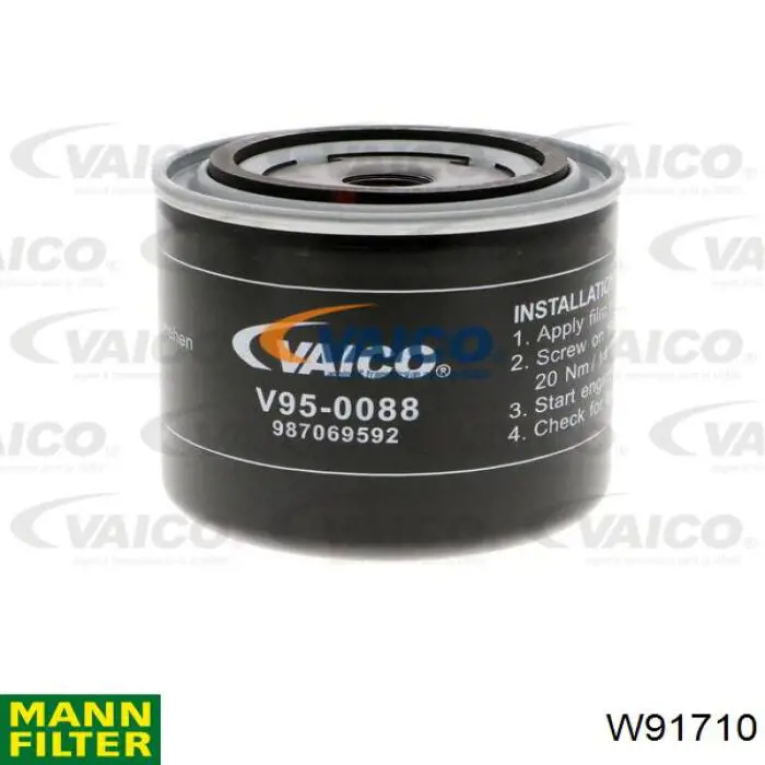 Filtro de aceite motor Volvo 85108176