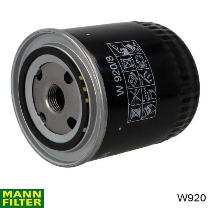 W920 Mann-Filter filtro de aceite