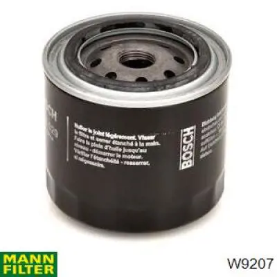 Comprar W9207 Mann-Filter Filtros de aceite