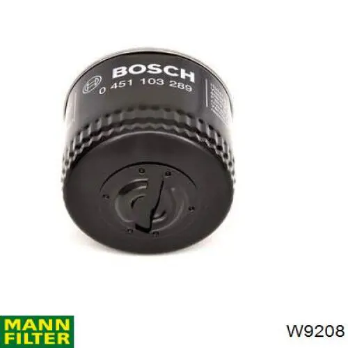 Comprar W9208 Mann-Filter Filtros de aceite