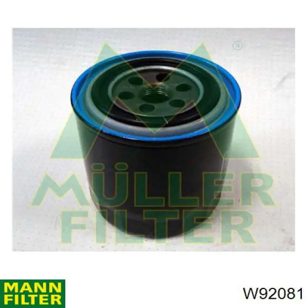 W92081 Mann-Filter filtro de aceite