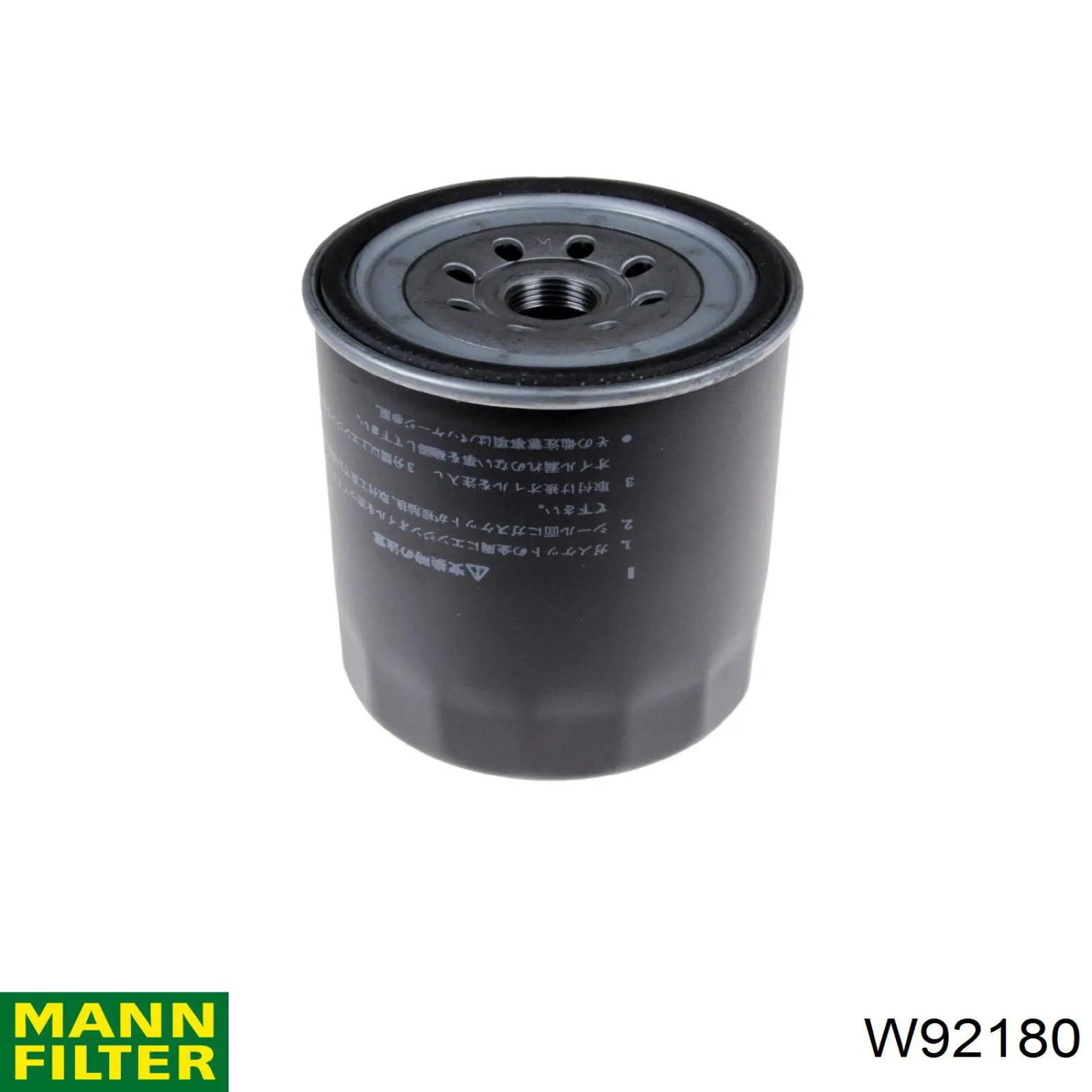 W92180 Mann-Filter filtro de aceite