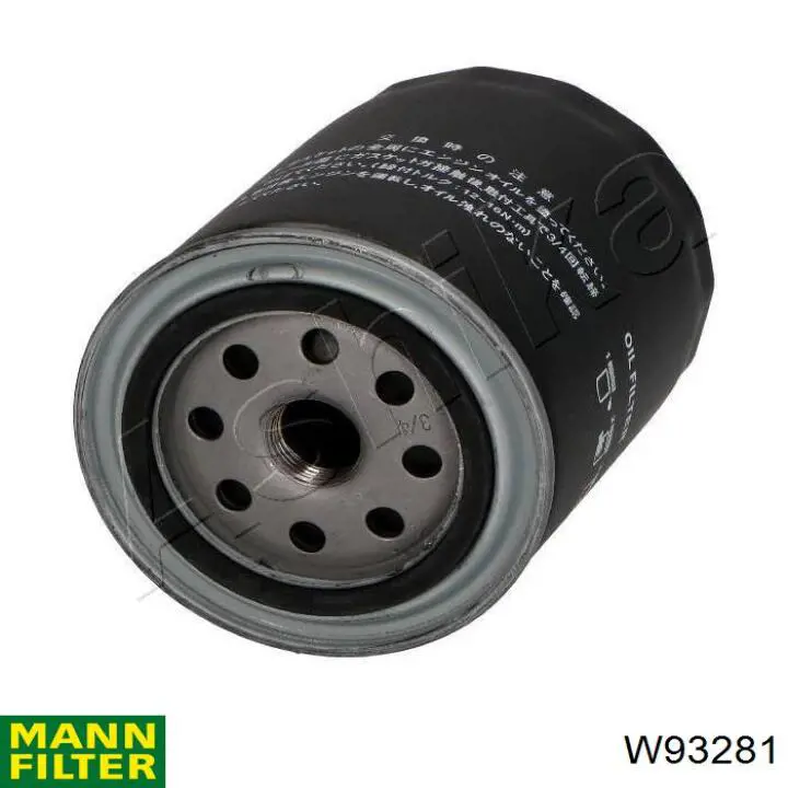 W93281 Mann-Filter filtro de aceite