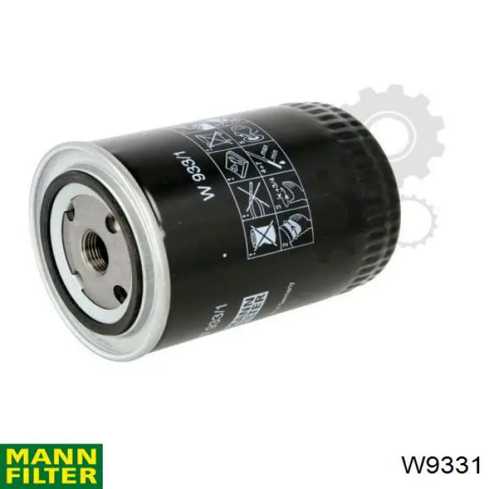 Filtro de aceite Mann-Filter W9331 precio, desde 5,87 EUR