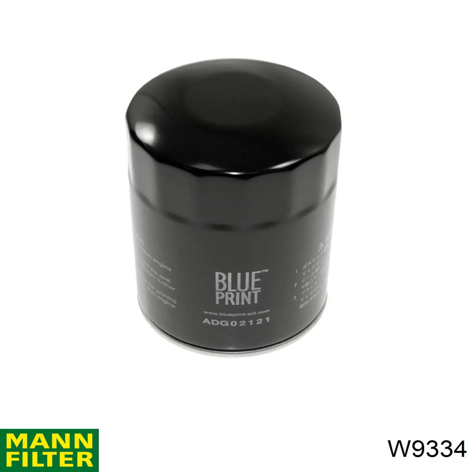 W9334 Mann-Filter Filtro aceite