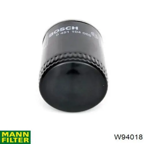 Filtro de aceite W94018 Mann-Filter