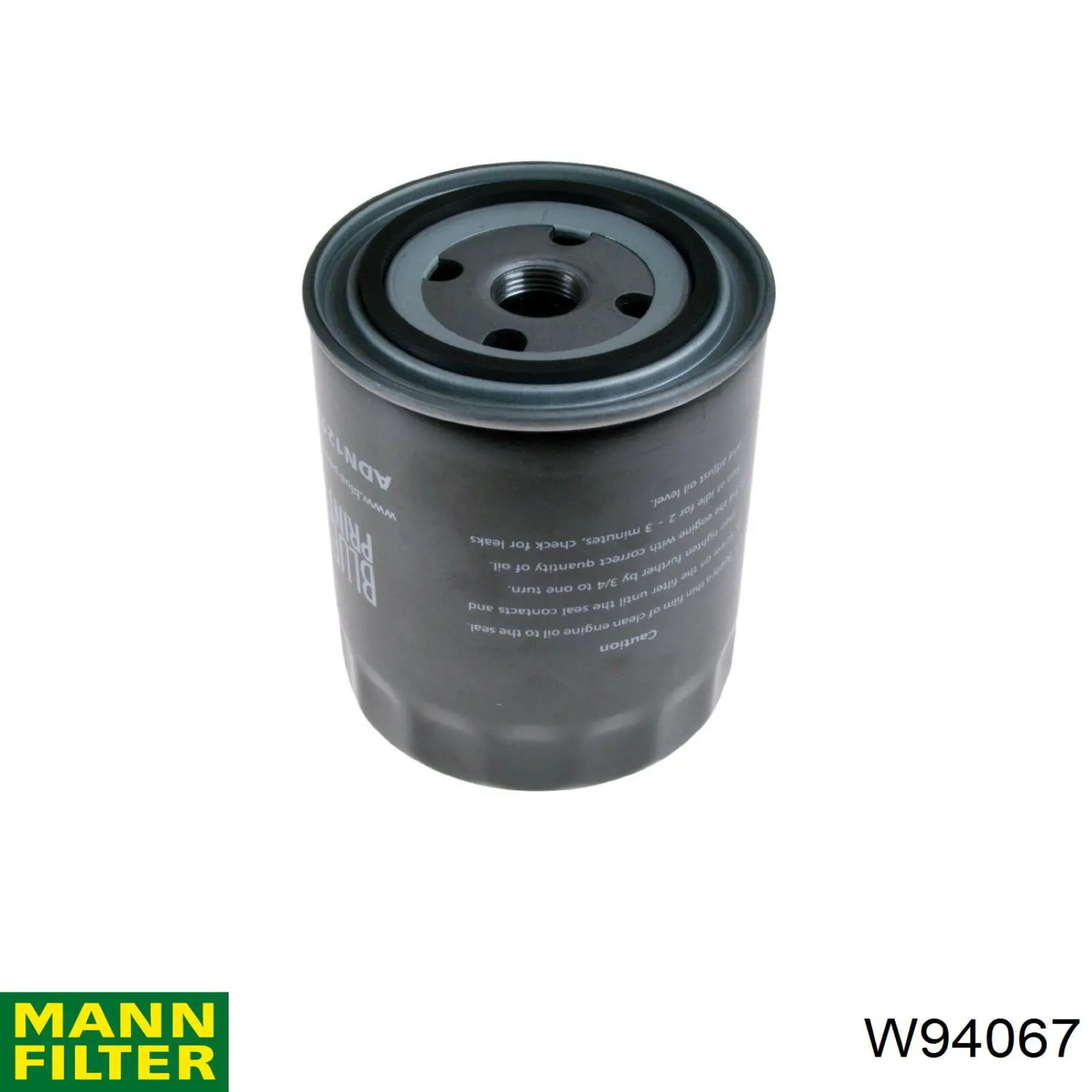 W94067 Mann-Filter Filtro aceite