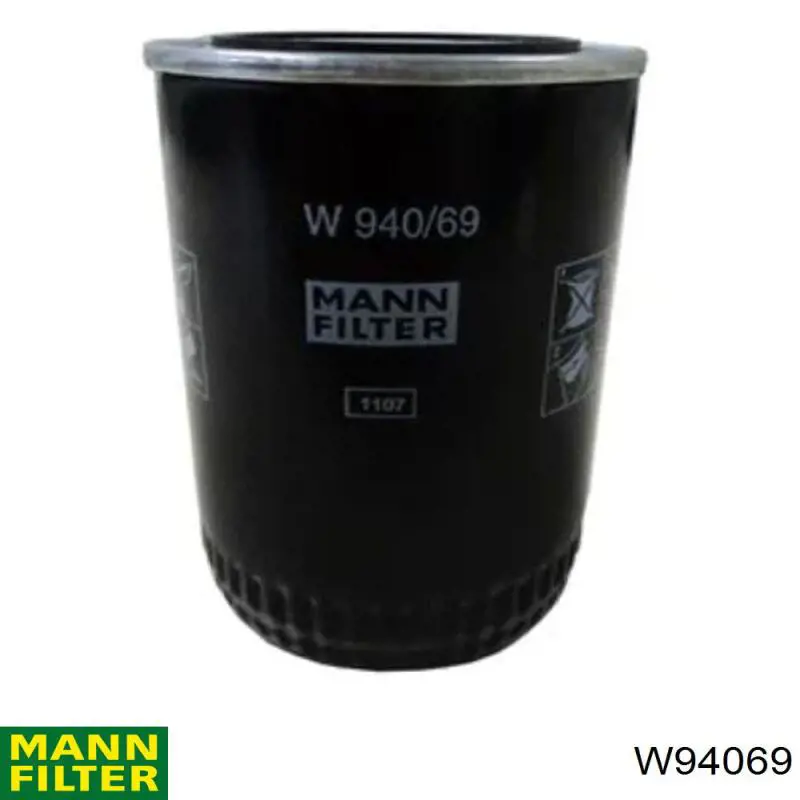 Filtro de aceite Mann-Filter W94069 precio, desde 8,92 EUR