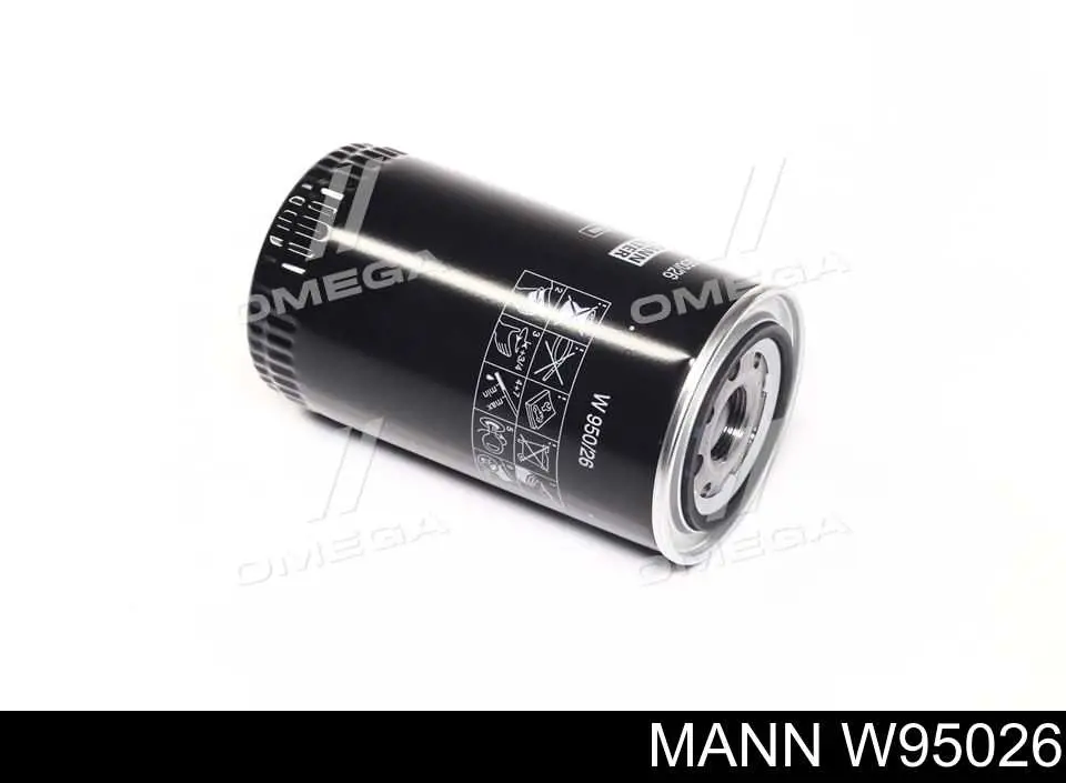 Filtro de aceite Mann-Filter W95026 precio, desde 10,97 EUR