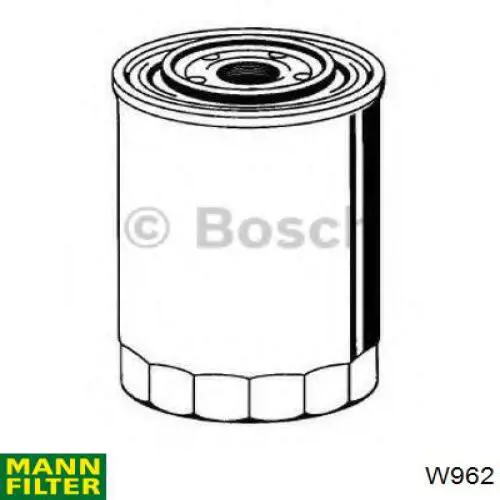 W962 Mann-Filter filtro hidráulico