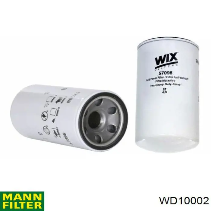 WD10002 Mann-Filter filtro hidráulico