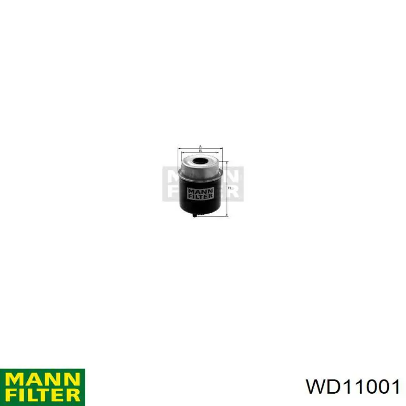 Comprar WD11001 Mann-Filter Filtro del sistema hidráulico