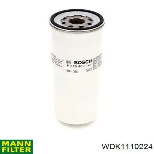 Comprar WDK1110224 Mann-Filter Filtro diesel