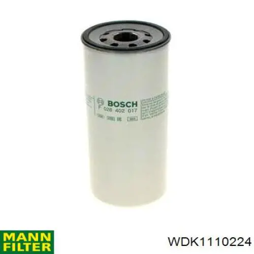 WDK1110224 Mann-Filter filtro combustible