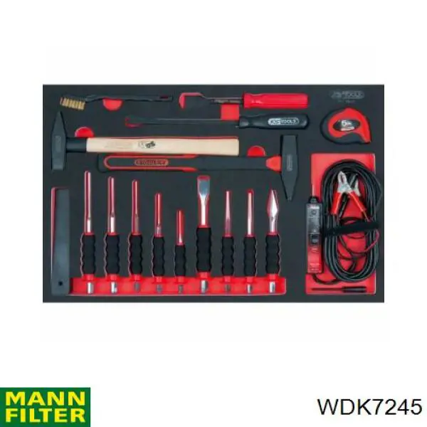 Comprar WDK7245 Mann-Filter Filtro diesel