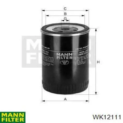 WK12111 Mann-Filter filtro de combustible